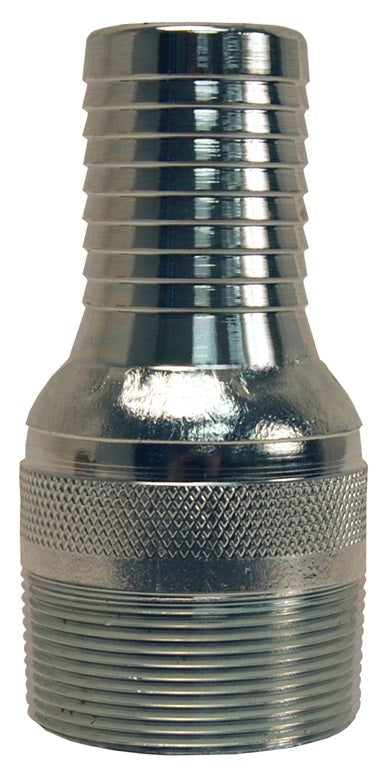 STC2535 by Dixon Valve | King Combination Nipple Reducer (Jump Size) | 3" Male NPT x 2" Hose ID | Plated Steel