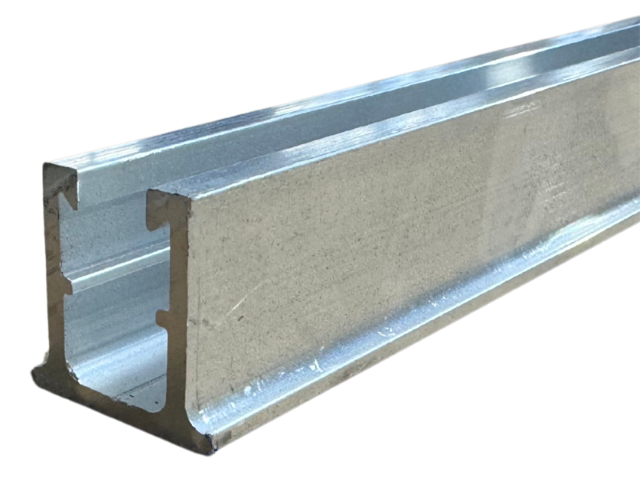 SX0073-20 by Band-It | SIGNFIX® Medium Channel Extrusion | Modular Sign Support | Aluminum | 10ft Length | 20/Box