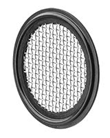 BUNA-40MPSU150-10 by Kuriyama | Sanitary Tri-Clamp Gasket | 1-1/2" Size | 10 Mesh Screen | Opening Width: 0.075" | Black | Buna-N