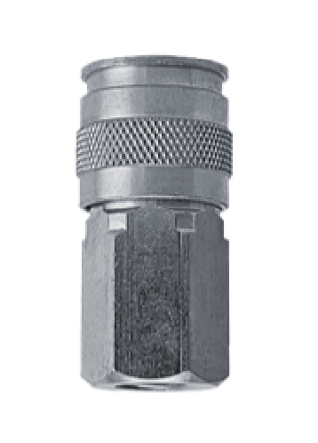 DW460A Breco by Foster | U Series | Quick Disconnect | 3/8" Universal Coupler x 3/8" Female NPT Thread | Straight | Steel