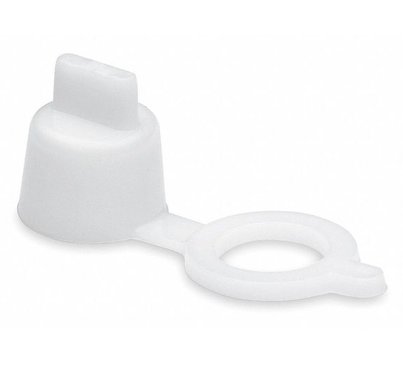 339630-WH by Alemite | White Plastic Caps Assortment | 100 Pieces per Box