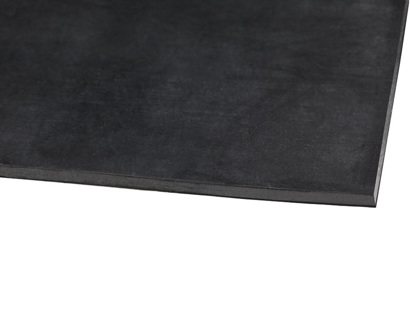 B60-08x36x50 by Kuriyama | Style B60 | Nitrile Sheet Rubber | 60 Duro Hardness (Shore Durometer A) | 1/4" Gauge x 36" Width | Black | 50ft / Roll