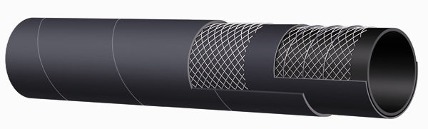 T620AA600X100 Alfagomma by Kuriyama | T620AA Series | Fuel & Oil Suction & Discharge Hose | 6" ID | 6.69" OD | 300 PSI | Black | 100ft Length