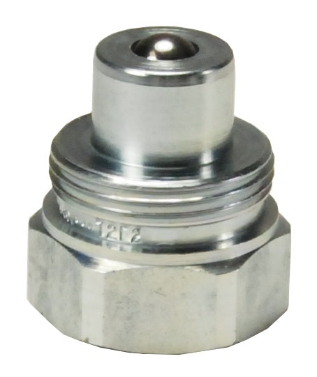 T2F2 by Dixon Valve | Hydraulic Quick Disconnect Coupling | T-Series | 1/4" Female NPTF x 1/4" 10K Threaded Ball | Plug | Steel