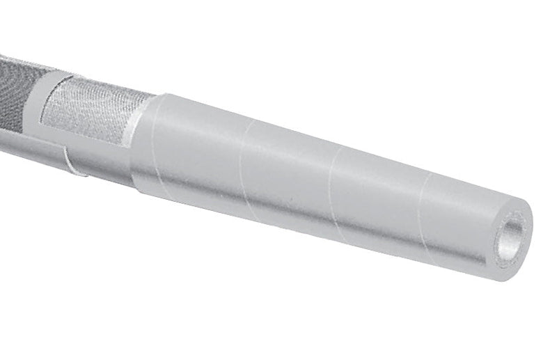T351LL100X50 Alfagomma by Kuriyama | T351LL Series | Premium Paper Mill/Creamery Wash Down Hot Water Hose | With Tapered Nozzle | 1" ID | 1.46" OD | 150 PSI | White | 50ft