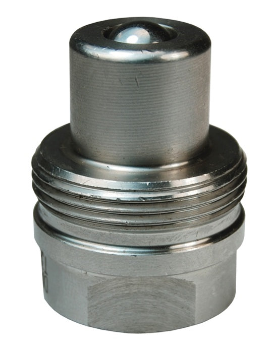 T3F3-SS by Dixon Valve | Hydraulic Quick Disconnect Coupling | T-Series | 3/8" Female NPTF x 3/8" 10K Threaded Ball | Plug | 316 Stainless Steel