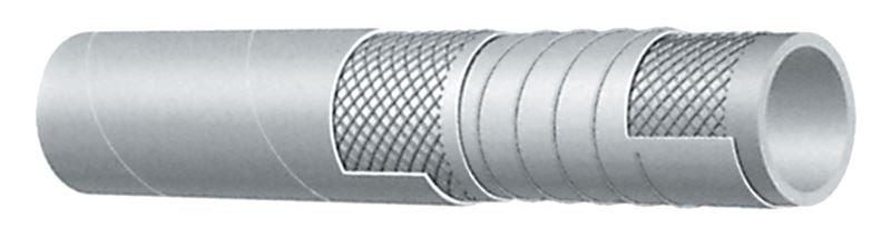 T410LL300X100 by Kuriyama Alfagomma® | T410LL Series | 240 PSI Food & Beverage Suction & Discharge Brewery Hose | 3" ID | White | 100ft