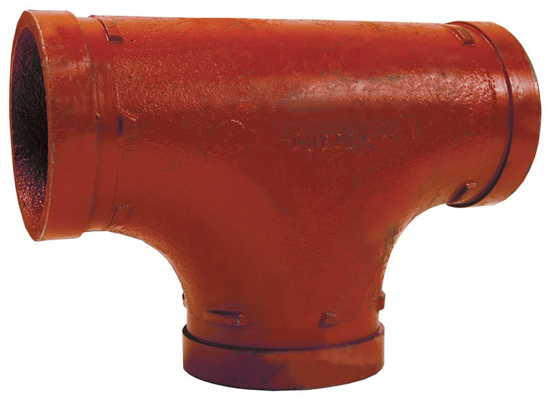 T603 by Dixon Valve | Series-T | Grooved End Fitting | Tee | 3" Grooved Ends | Ductile Iron