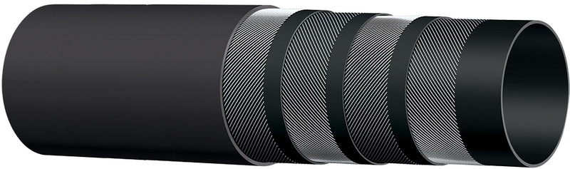 T74SAA250X100 Alfagomma by Kuriyama | Conqueror™ T74SAA Series | Construction Duty Concrete Pumping Hose | 2-1/2" ID | 3.27" OD | 1275 PSI | Black | 100ft Length