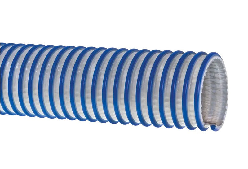 TAQ300X100 Tigerflex® Tiger™ Aqua by Kuriyama | TAQ™ Series | Potable Water Suction & Discharge Hose | PVC | 3" ID | 3.62" OD | 100ft Length