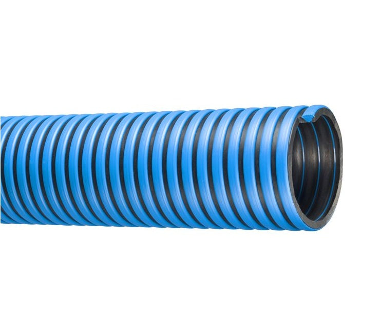TBLU300X100 Tigerflex® by Kuriyama | TBLU™ Series | Tiger™ Blue Liquid Suction Hose | EPDM | 3" ID | 3.60" OD | 100ft Length