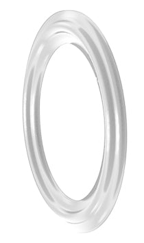 TCGB-8W by Campbell Fittings | Sanitary Tri-Clamp Gasket | 2" Hose Size | White | Buna-N