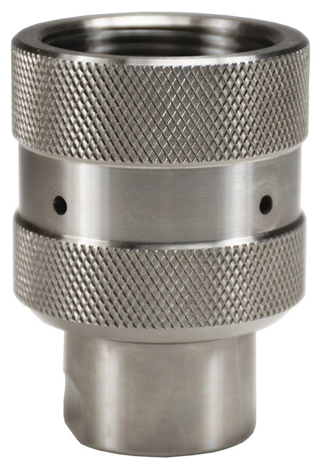 4TDF4-SS by Dixon Valve | Hydraulic Quick Disconnect Coupling | TD-Series | 1/2" Female NPTF x 1/2" 15K Threaded End | Socket | Nitrile Seal | 316 Stainless Steel