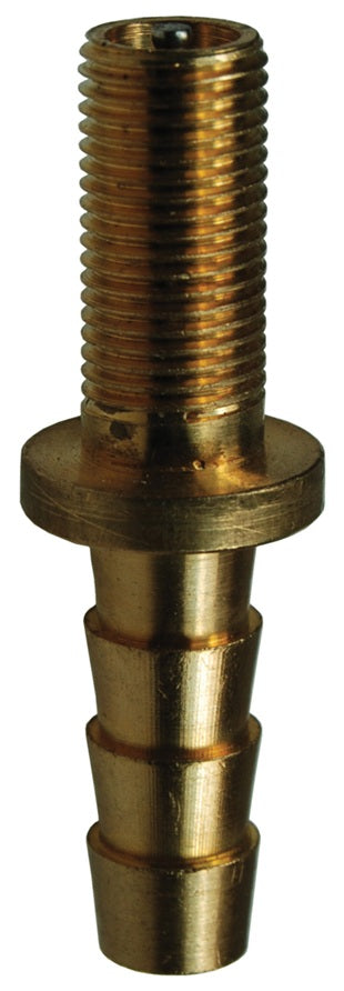 TFV2HB by Dixon Valve | Tank Filler Valve | 1/4" Hose Barb x Standard Valve Stem Thread | 1.57" Length | Brass