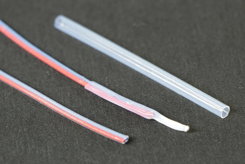 THFE4.440012 by Saint Gobain | FEP 1.3X Heat Shrink Tubing | 0.349" ID Recovered x 0.440" ID Expanded x .012" Wall | 4' Package Length