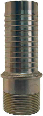 TML24 by Dixon Valve | Holedall® External Swage Stem | Long | Tubular Type | 1-1/2" Male NPT x 1-1/2" Hose ID | Carbon Steel