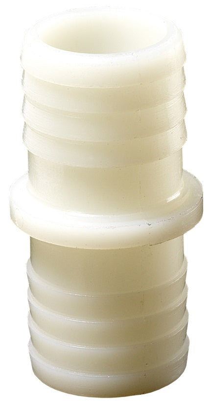 TM2 Dixon Valve | Tuff-Lite® | Hose Mender/Splicer | 1/4" Hose ID x 1/4" Hose ID | White | Nylon