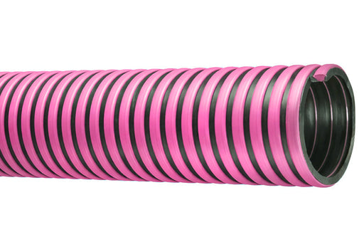 TPINK400X100 Tigerflex™ by Kuriyama | TPINK Series | Tiger™ Pink Suction Hose | EPDM | 4" ID | 4.70" OD | Pink | 100ft Length