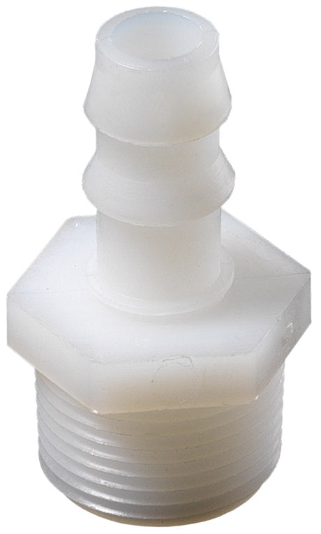 TPN33 by Dixon Valve | Tuff-Lite® | Insert | 3/8" Push-On Hose Shank x 3/8" Male NPT | Nylon | (Pack of 50)