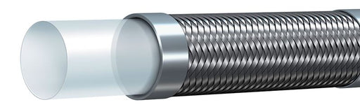 TR14TB-16 Alfagomma by Kuriyama | TR14TB Series | SAE 100R14 | True Bore High Temp Smooth PTFE Stainless Steel Braided Hose | 1" ID | 1.17" OD | 1000 PSI