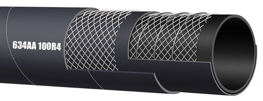 TR4XF-12 Alfagomma by Kuriyama | TR4XF Series | SAE 100R4 | 4-Wire | Extra-Flexible Oil Return Hydraulic Hose | 3/4" ID | 1.18" OD | 300 PSI