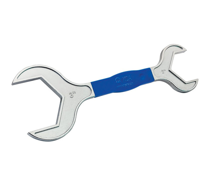 TSHW100150 by Kuriyama | TSHW Series | Sanitary Double Side Hex Wrench for Bevel Seat Hex Nut | 1" x 1-1/2" Size | Plated Carbon Steel