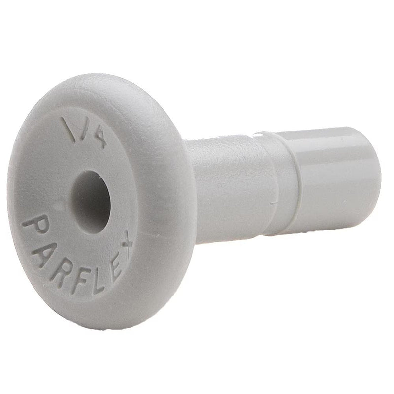 A6TPL by Parker | TrueSeal™ Accessories | 3/8" Plug | Gray | Acetal