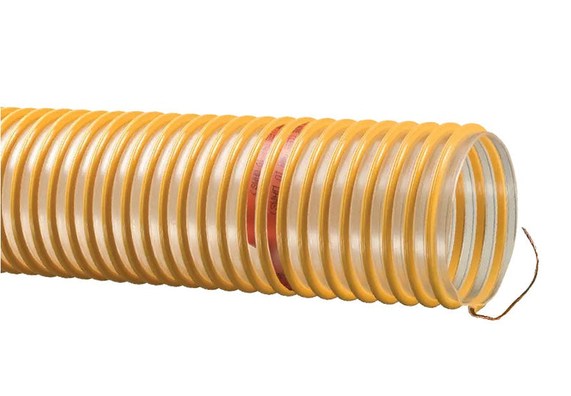 TV404X60 Tigerflex® Tigervapor™ by Kuriyama | TV™ Series | Standard Duty Vapor Recovery Hose | Polyurethane (TPU) | 4.04" ID | 4.61" OD | 60ft Length