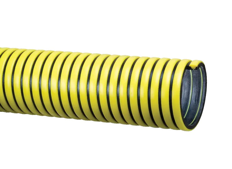 TY150X100 Tigerflex® by Kuriyama | TY™ Series | Tiger™ Yellow Liquid Suction Hose | EPDM | 1-1/2" ID | 1.93" OD | 100ft Length