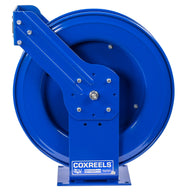 TSHL-N-450 by Coxreels | T Series | 300 PSI Spring Driven Hose Reel for Air, Water & Oil | 1/2" Hose ID, 1/2" FNPT Inlet | Steel | 50ft Capacity, Hose Not Included