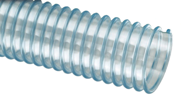 UVF800X50 Tigerflex™ by Kuriyama | Urevac™ Food | UVF™ Series | Food Grade Polyurethane Ducting / Material Handling Hose | 8" ID | 8.59" OD | 50ft Length