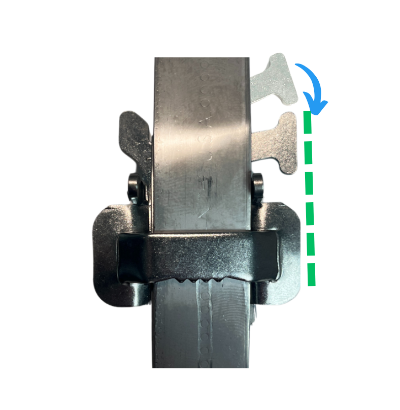 C25699TL by Band-It | Tru-Lokt Style Buckle | 3/4" Width | 201 Stainless Steel | 100/Box