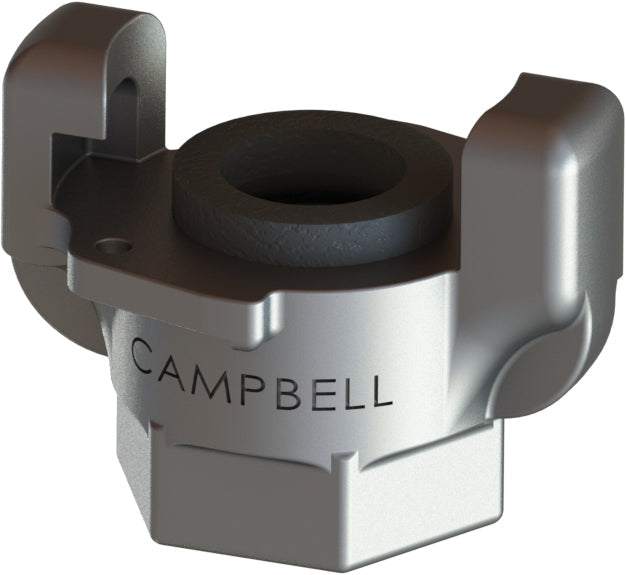 UF-38 by Campbell Fittings | Universal Coupling | 3/8" Female NPT Thread | Straight | Ductile Iron | Pack of 25