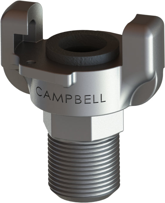 UMSS-4 by Campbell Fittings | Universal Coupling | 1" Male NPT Thread | Straight | 316 Stainless Steel | Pack of 25