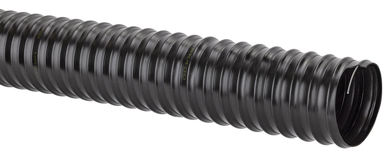 UREH-BK1200X25 FLEXAIR™ by Kuriyama | Urevent™ HD Black | UREH-BK™ Series | Heavy Duty, Polyurethane Ducting / Material Handling Hose | 12" ID | 12.23" OD | 25ft Length