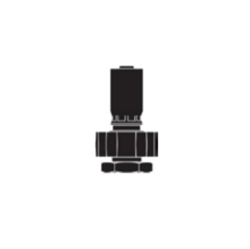RGJF-2V by Campbell Fittings | Ground Joint Coupling | Complete Set | with staked-on ferrule, low profile nut, & spud | 1/2" Hose Size | Viton® Seal | Plated Steel