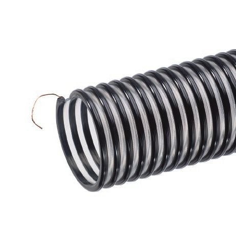 UV3-500X50 Tigerflex® Urevac™ 3 by Kuriyama | UV3™ Series | Heavy Duty Material Handling Hose | with Grounding Wire | PVC & Polyurethane | 5" ID | 5.50" OD | 50ft Length