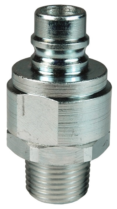 V10M10 by Dixon Valve | Hydraulic Quick Disconnect Coupling | V-Series | 1-1/4" Male NPTF x 1-1/4" MIL-C-51234 Valved | Plug | Steel