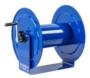 V-117-850 by Coxreels | V100 Series | Hand Crank Vacuum Hose Reel | 1-1/2" or 2" Hose ID, 1-1/2"/2" Female Cuff Inlet | Steel | 50ft Capacity, Hose Not Included