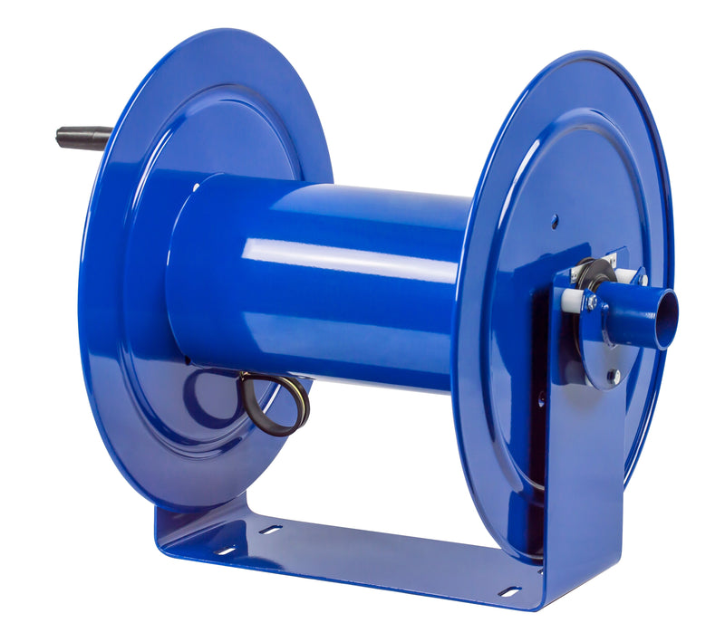 V-117-850 by Coxreels | V100 Series | Hand Crank Vacuum Hose Reel | 1-1/2" or 2" Hose ID, 1-1/2"/2" Female Cuff Inlet | Steel | 50ft Capacity, Hose Not Included