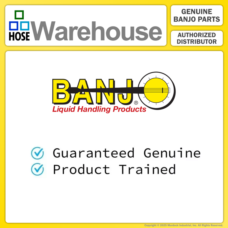V10153A by Banjo | Replacement Part for Bolted Ball Valves | 1/2" To 1-1/4" Handle