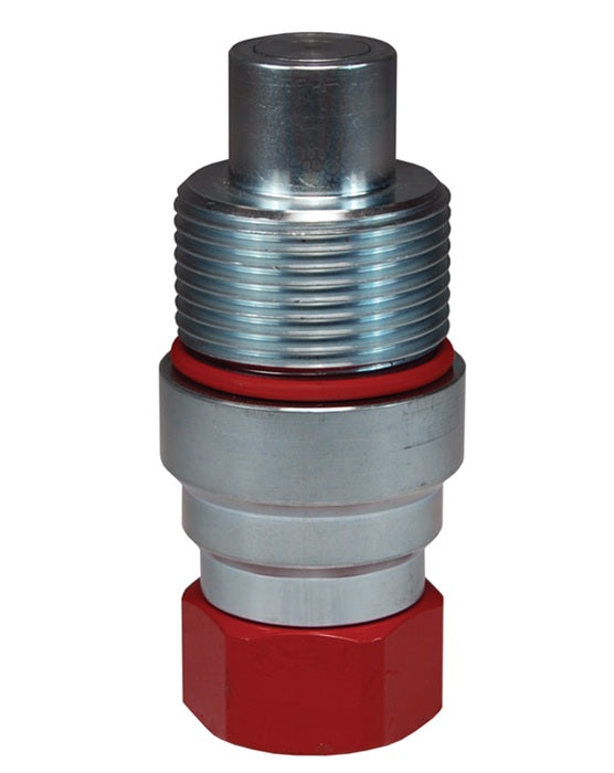 VEP12F12-BOP by Dixon Valve | Hydraulic Quick Disconnect Coupling | VEP-BOP-Series | 1-1/2" Female NPTF x 1-1/2" Blowout Preventer Safety End | Plug | Steel