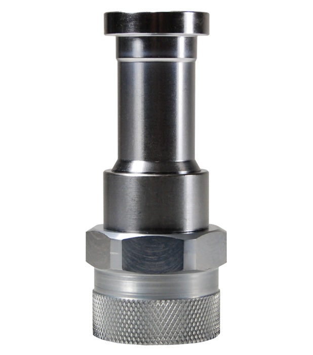 6VEPFH6 by Dixon Valve | Hydraulic Quick Disconnect Coupling | VEP-Series | 3/4" Code 62 Flange Head x 3/4" Body Size | Socket | Nitrile Seal | Steel