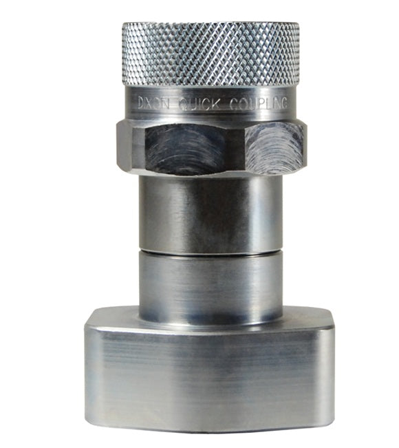 8VEPFP8 by Dixon Valve | Hydraulic Quick Disconnect Coupling | VEP-Series | 1" Code 62 Flange Pad x 1" Body Size | Socket | Nitrile Seal | Steel