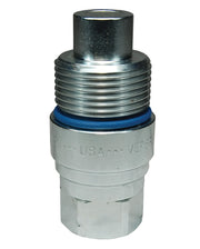 VEP12OF12 by Dixon Valve | Hydraulic Quick Disconnect Coupling | VEP-Series | 1-1/2" Female ORB x 1-1/2" Body Size | Plug | Steel