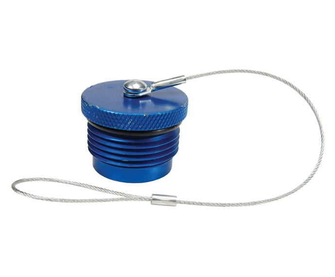 6VEPDP-A by Dixon Valve | Hydraulic Quick Disconnect Coupling | VEP-Series | Rigid Dust Plug | Fits 3/4" Body Size | Aluminum