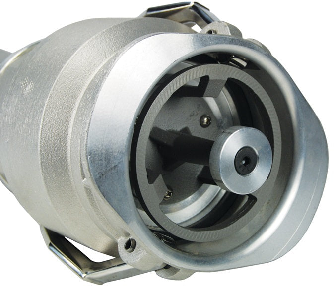 VR4030CS-SH by Dixon Valve | Vapor Recovery Coupler with Probe | Floating Bridge Poppet | 4" Coupler x 3" Hose Shank | Aluminum