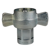 8WF8 by Dixon Valve | Hydraulic Quick Disconnect Coupling | W-Series | 1" Female NPTF x 1" Wingstyle Interchange | Socket | Nitrile Seal | Steel