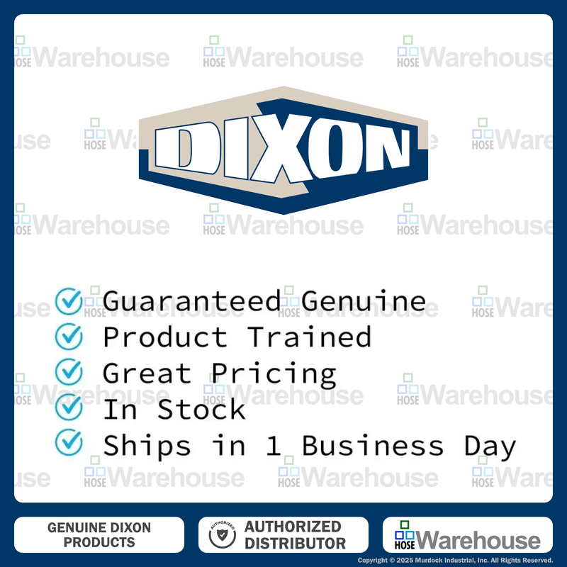 10WF10-B by Dixon Valve | Hydraulic Quick Disconnect Coupling | W-Series | 1-1/4" Female NPTF x 1-1/4" Wingstyle Interchange | Socket | Nitrile Seal | Brass