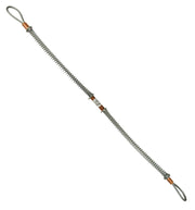 WA2B by Dixon Valve | King Cable® | Safety Cable | Hose-to-Hose Service | with Bronze/Copper Ferrule | 1-1/2" - 3" Hose ID | 1/4" Cable Size | Steel